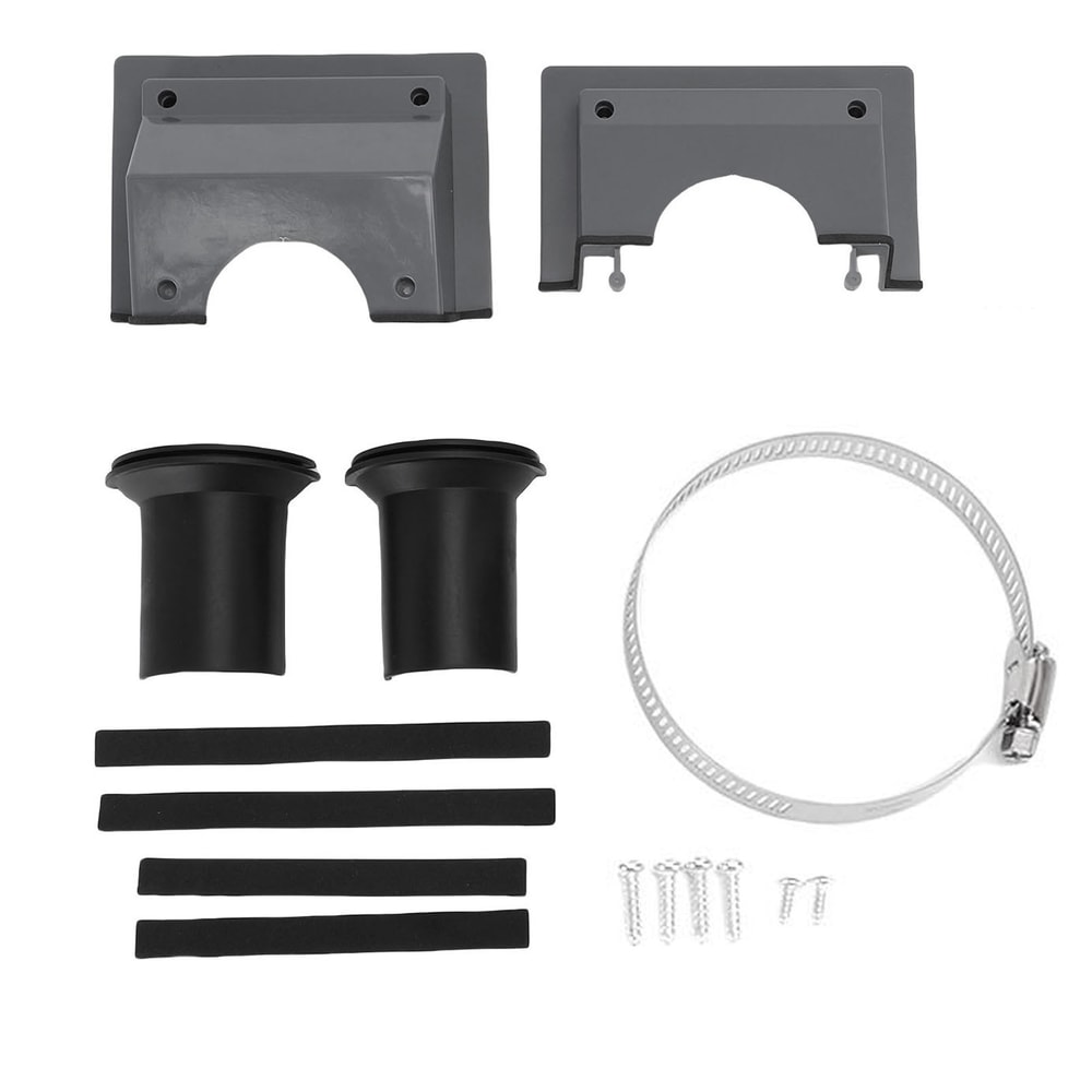 Wall Penetration AC Line Cover Kit with Gasket for Split Systems