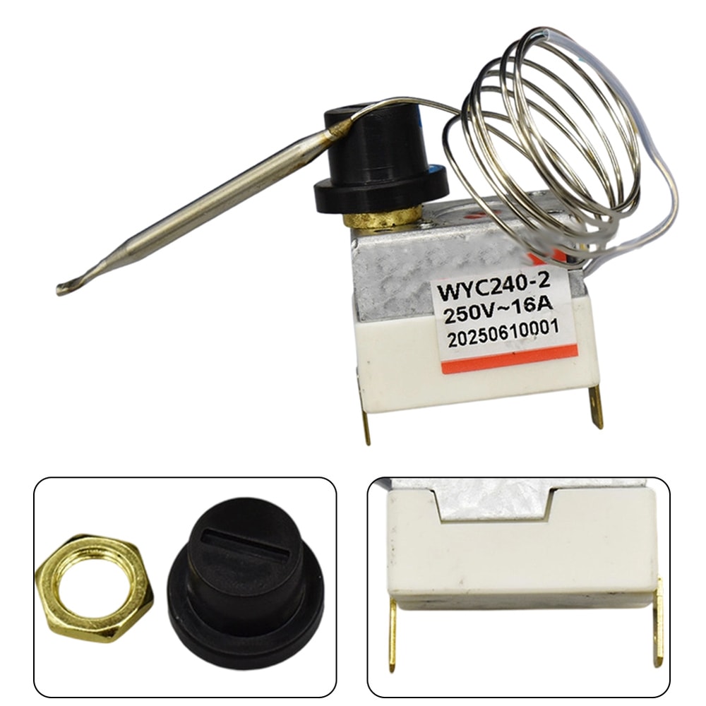 Electric Fryer Thermostat Temperature Limiter for Safe Kitchen Cooking Control