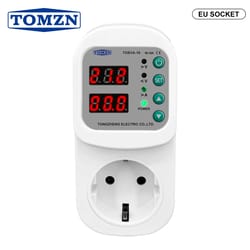 smart voltage protector socket with adjustable current & overvoltage protection plug