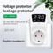 Adjustable Voltage Protector Socket Surge Protector Plug with Auto Cut Off