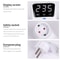 Adjustable Voltage Protector Socket Surge Protector Plug with Auto Cut Off