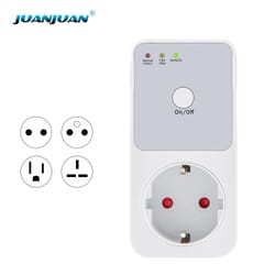 smart voltage protector socket with pir sensor surge protection for home appliances