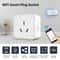 Smart WiFi Power Strip with USB Tuya App Remote Control Surge Protector Timer Outlet