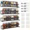 Multi Use Wall Mounted Spice Rack Metal Shelf For Kitchen Bathroom Storage 0