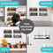 Multi Use Wall Mounted Spice Rack Metal Shelf For Kitchen Bathroom Storage 4
