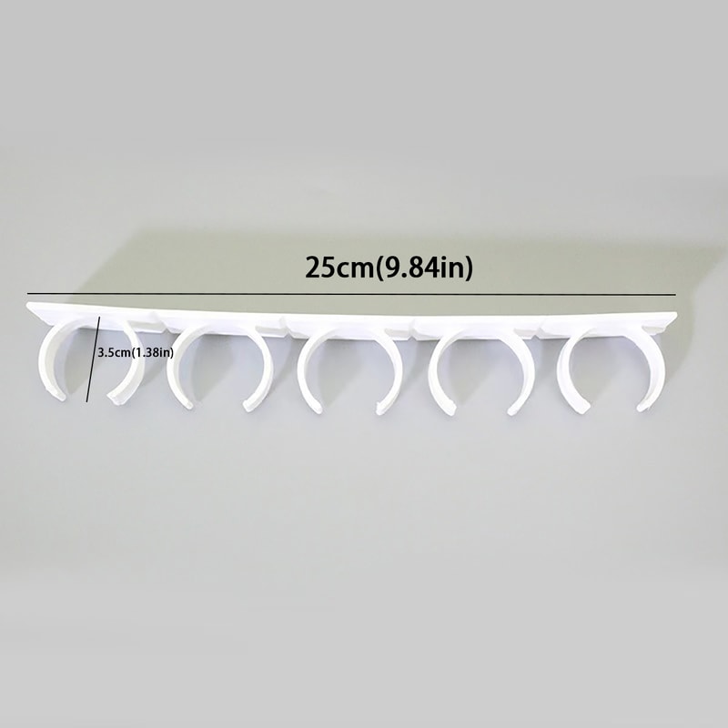 Wall Mounted No Drill Spice Rack Organizer With Hooks For Kitchen Storage 5