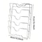 Wall Mounted Pot Lid Organizer Rack Tier Rust Free Kitchen Storage Holder