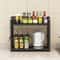 Tier Storage Rack Countertop Organizer Space Saving Spice Rack Shelf