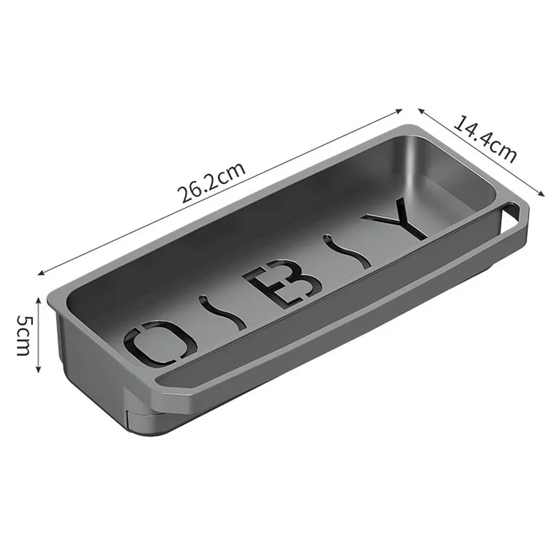 Space-Saving Kitchen Sink Organizer with Drain Rack & Soap Holder