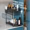 Tier Sliding Under Sink Organizer Set Adjustable Kitchen Cabinet Storage Rack