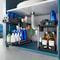 Tier Sliding Under Sink Organizer Set Adjustable Kitchen Cabinet Storage Rack