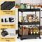Tier Rolling Storage Cart Mobile Shelving Unit Bathroom Organizer Trolley