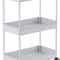 Tier Rolling Storage Cart Mobile Shelving Unit Bathroom Organizer Trolley