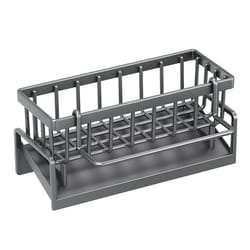sink organizer rack with drainage for tap storage no drill kitchen shelf