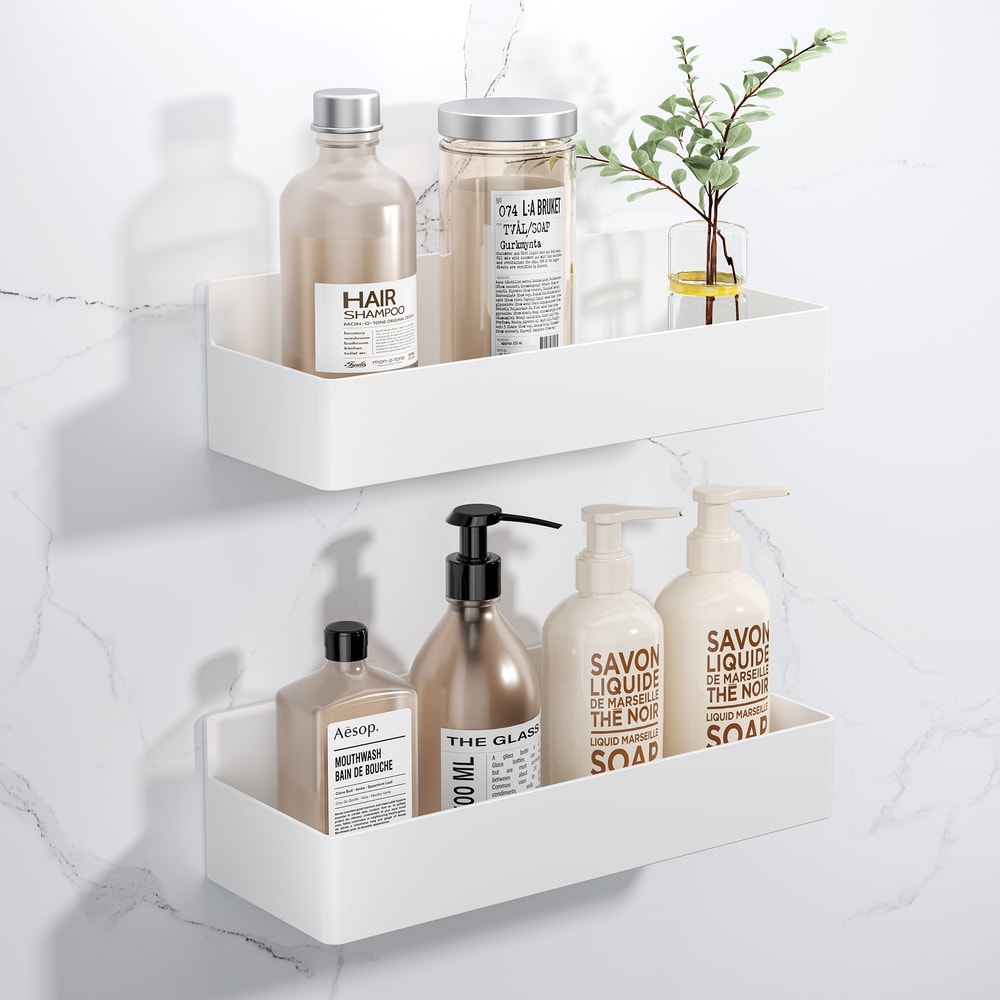 Magnetic Fridge Shelf Organizer Rack Multi Use Spice Storage Solutionkit