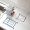 Foldable Kitchen Towel Rack Stand Space Saving Dish Cloth Drying Organizer 2