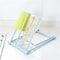 Foldable Kitchen Towel Rack Stand Space Saving Dish Cloth Drying Organizer 4