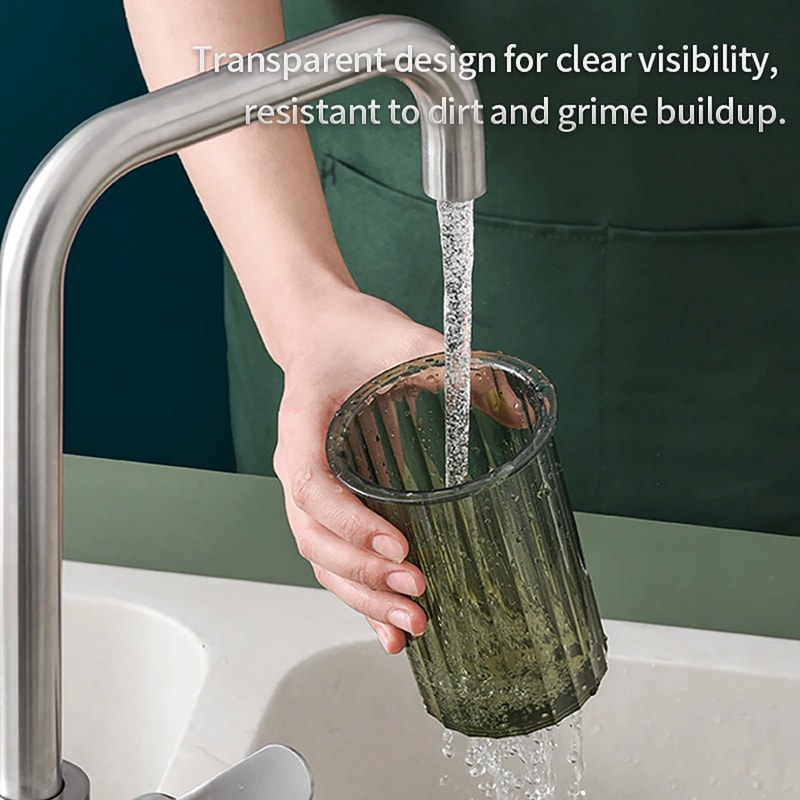 Modern Draining Chopsticks Organizer with Utensil Holder and Sink Tray