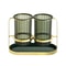 Modern Draining Chopsticks Organizer with Utensil Holder and Sink Tray