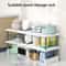 Adjustable Closet Organizer Shelf Stackable Expandable Storage Rack For Kitchen Sink Wardrobe 2