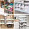Adjustable Closet Organizer Shelf Stackable Expandable Storage Rack For Kitchen Sink Wardrobe 4