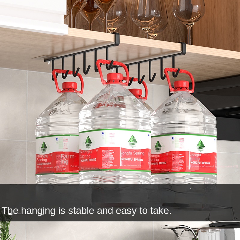 Multi Purpose Adhesive Kitchen Hook No Drill Wall Hook For Utensils And Storage 3