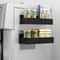 Magnetic Storage Baskets No Drill Fridge Organizer Rack For Small Kitchen Storage 1