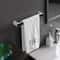 Under Cabinet Paper Towel Holder Rack with Multi Use Kitchen Organizer Bar for Bathroom & Storage