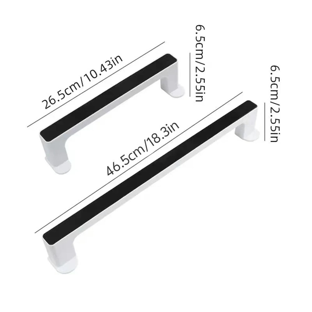 Under Cabinet Paper Towel Holder Rack with Multi Use Kitchen Organizer Bar for Bathroom & Storage