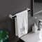 Under Cabinet Paper Towel Holder Rack with Multi Use Kitchen Organizer Bar for Bathroom & Storage
