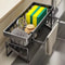 No Drill Sink Organizer Rack With Drain Tray Cloth Holder For Kitchen Storage 1