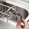 Adjustable Stainless Steel Sink Rack Kitchen Organizer with Drain Holder