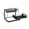 Pull Out Kitchen Shelf Organizer Carbon Steel Space Saving Under Cabinet Rack