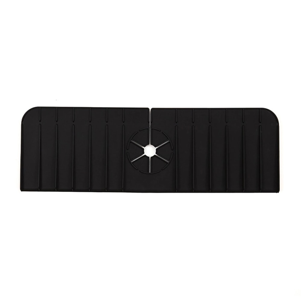 Silicone Faucet Mat Sink Splash Guard With Drain Pad 5