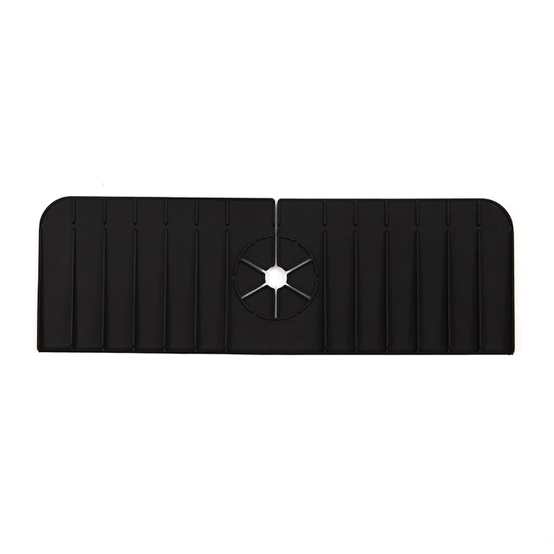 Silicone Faucet Mat Sink Splash Guard With Drain Pad 5