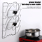 Adjustable Pot Lid Organizer Rack for Cabinets Space Saving Kitchen Storage Holder