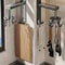 Rotating Kitchen Utensil Hook Rack Wall Mounted Organizer