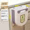 Space Saving Kitchen Hanging Trash Can Foldable Cabinet Door Waste Bin 4