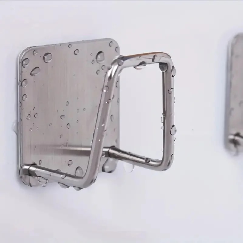 Stainless Steel Kitchen Sponge Holder Wall Mount Sink Caddy Organizer No Drill 4