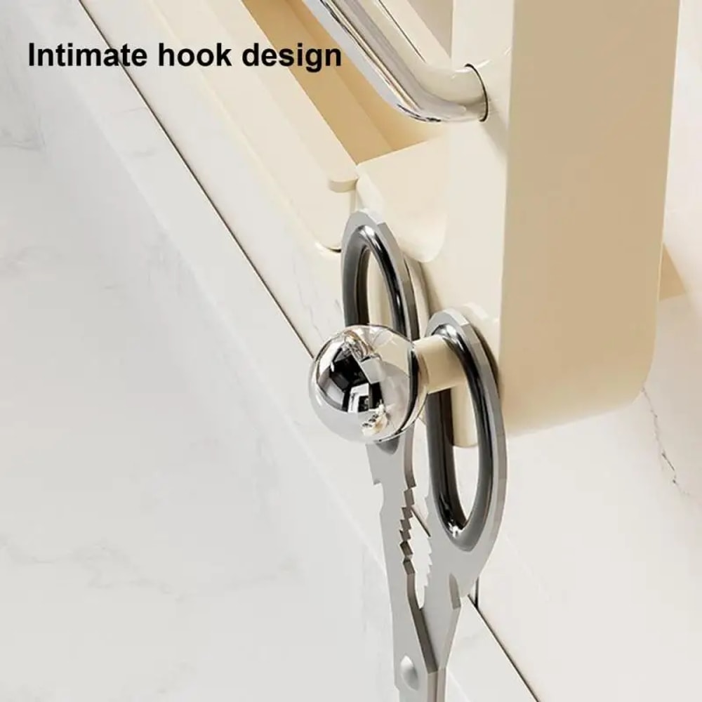 Wall Mounted Garlic Storage Box Onion Organizer Shelf For Kitchen Space Saving 3