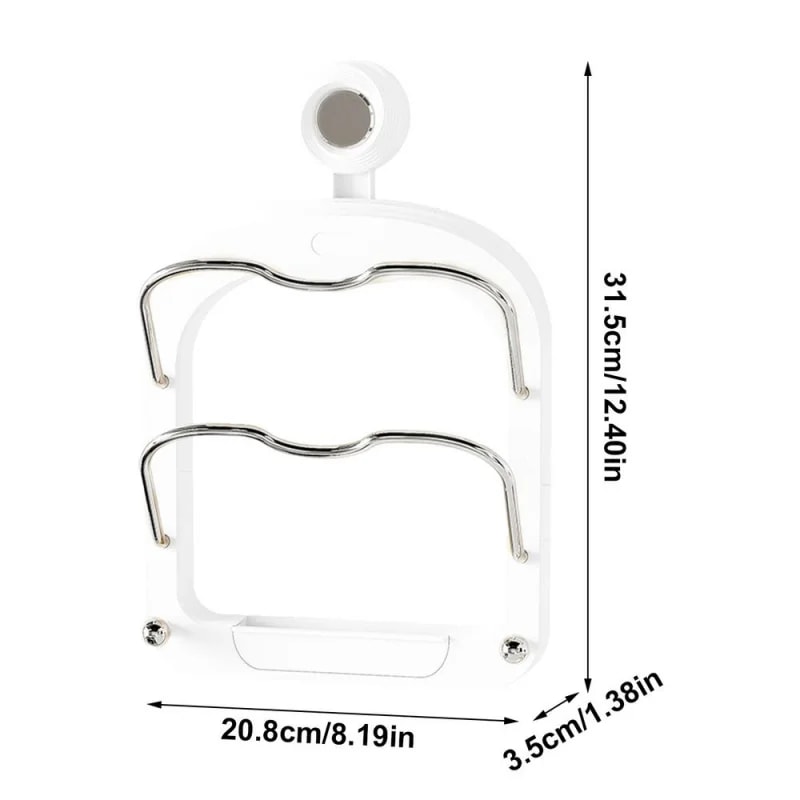 Wall Mounted Garlic Storage Box Onion Organizer Shelf For Kitchen Space Saving 6