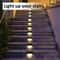 Solar LED Step Lights Waterproof Outdoor Garden Deck Lighting 2