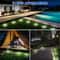 Solar Disk Garden Lights Outdoor Waterproof LED Ground Pathway Lights 0