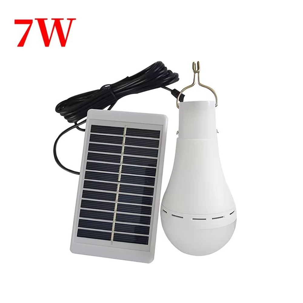 Solar Camping Light USB Rechargeable Waterproof LED Lantern For Outdoor Emergency Use 6