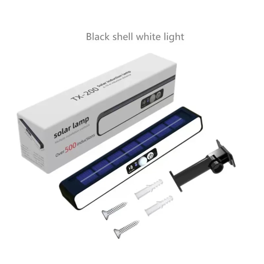 Clip On Solar Motion Light LED Waterproof Outdoor Security Lamp for Fence Yard Garage