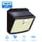High Output Solar Motion Sensor Security Light LED Waterproof Wall Lamp