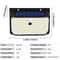 High Output Solar Motion Sensor Security Light LED Waterproof Wall Lamp