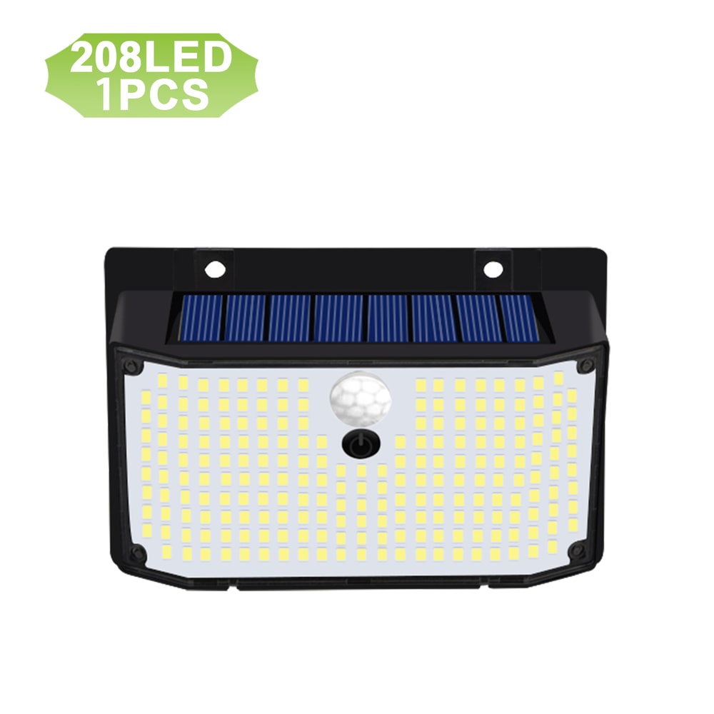 High Output Solar Motion Sensor Security Light LED Waterproof Wall Lamp