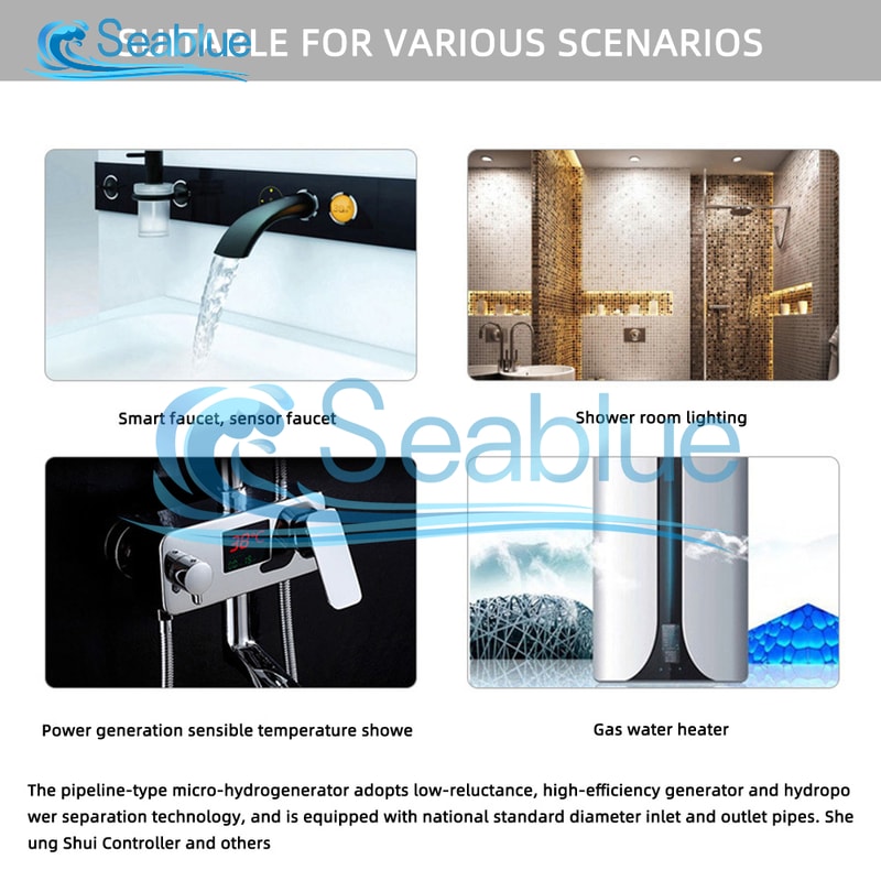 Portable Micro Hydro Generator Water Flow Power Turbine For Renewable Energy 1