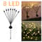 Solar Firefly Garden Lights Outdoor Waterproof Swaying LED Pathway Lights 7